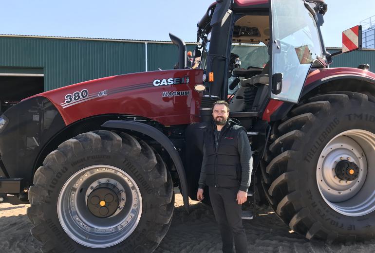 Case IH Magnum AFS jaunā modeļa Latvijas pirmizrāde