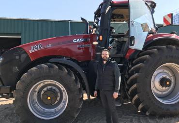 Case IH Magnum AFS jaunā modeļa Latvijas pirmizrāde