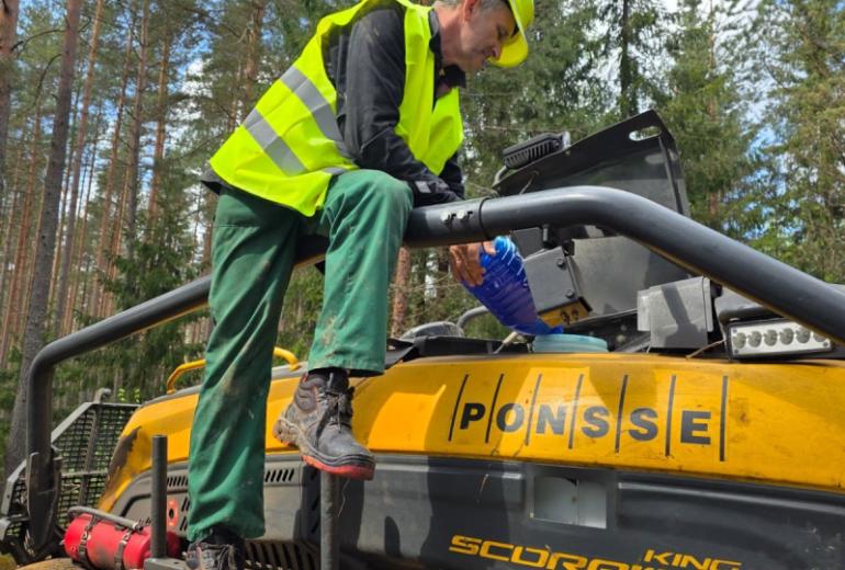 Celmu kompostēšanas līdzekļa testēšana 