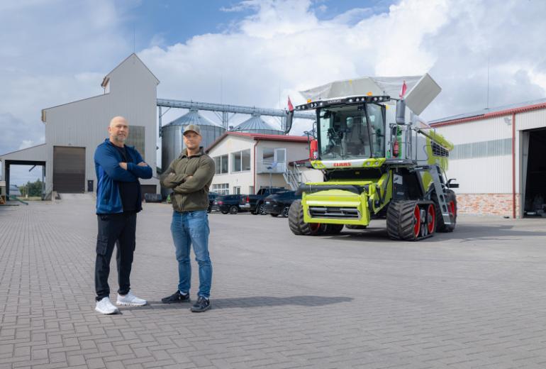 PROFI INTERVIJA: Dobeles novada Krimūnu pagasta zemnieku saimniecības Lazdiņi vadītājs Juris Lazdiņš un agronoms Elvis Lazdiņš