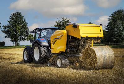 New Holland laiž klajā presi Roll-Bar 125