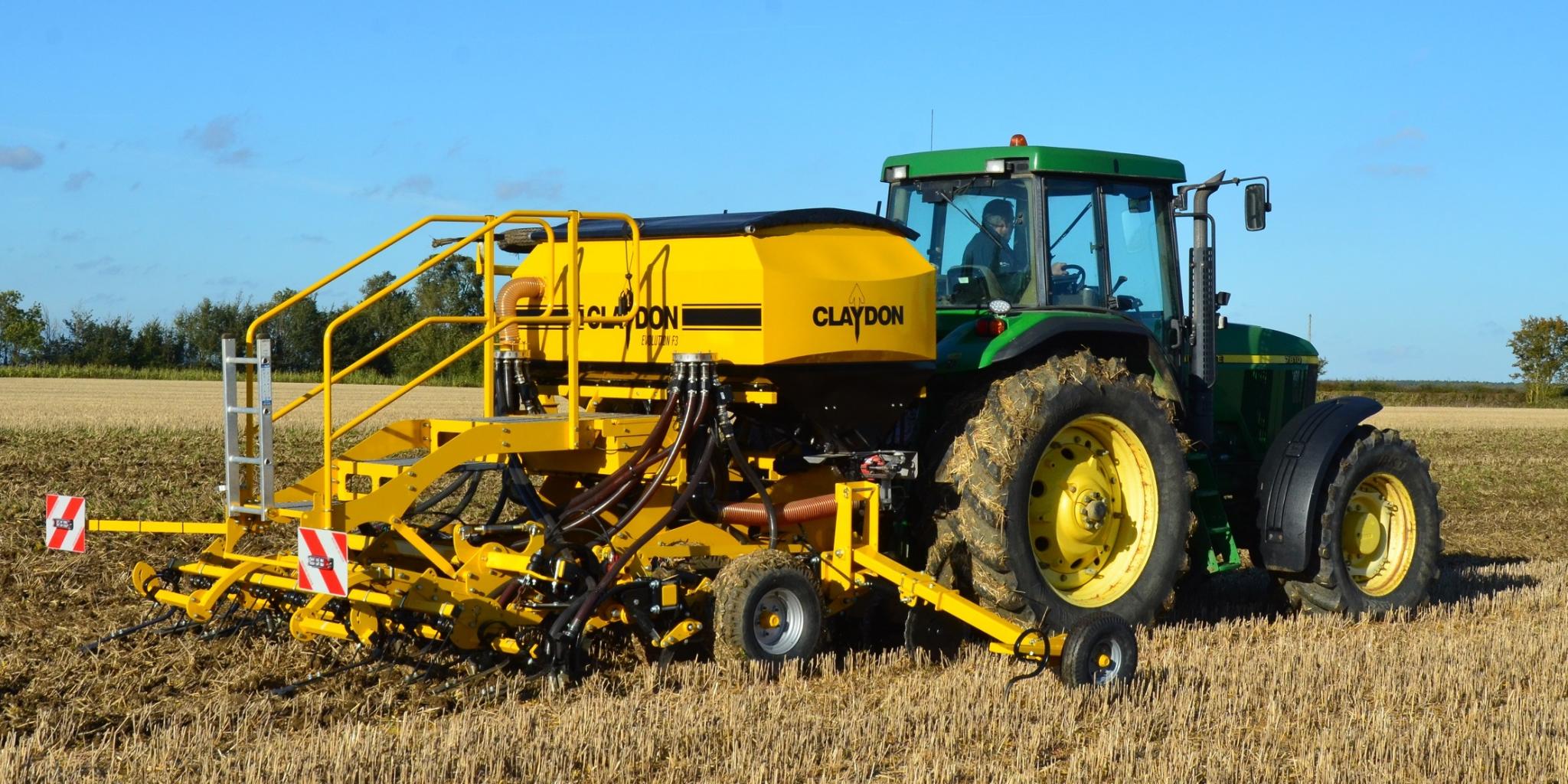 Tiešās sējas sējmašīna Claydon Evolution