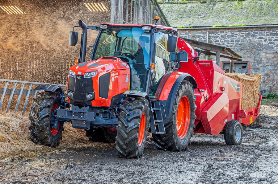 Uzlabota Kubota M6001U traktoru sērija