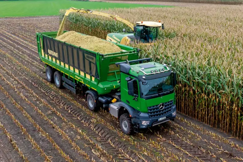 Krone GX piekabei kravas auto versija