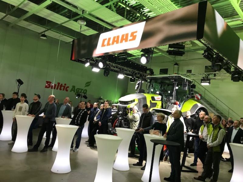 Claas Axion jaunās 9. sērijas traktoru Latvijas pirmizrāde