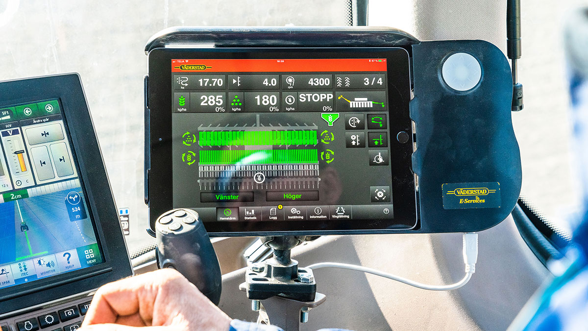 Väderstad sistēma SeedEye pieejama vairākiem sējmašīnu modeļiem