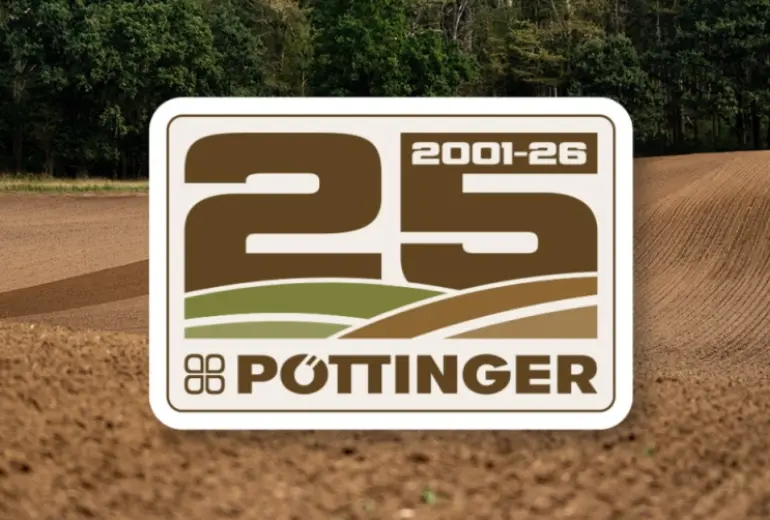 Pöttinger sējmašīnām 25 gadi