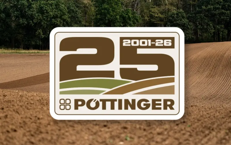 Pöttinger sējmašīnām 25 gadi