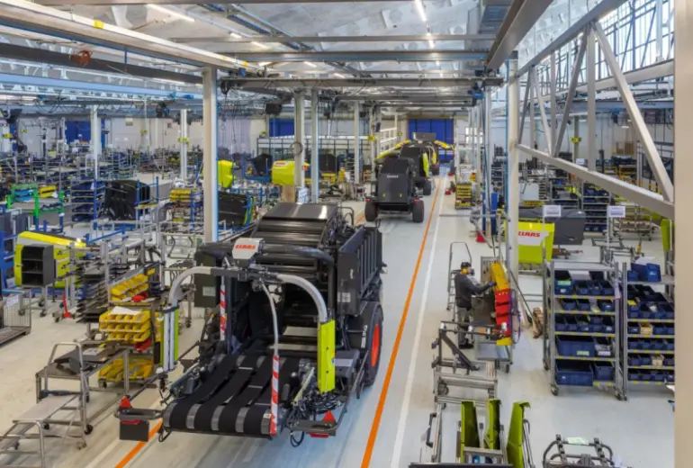 Claas paplašina prešu rūpnīcu Francijā