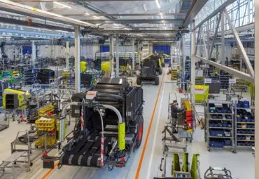 Claas paplašina prešu rūpnīcu Francijā