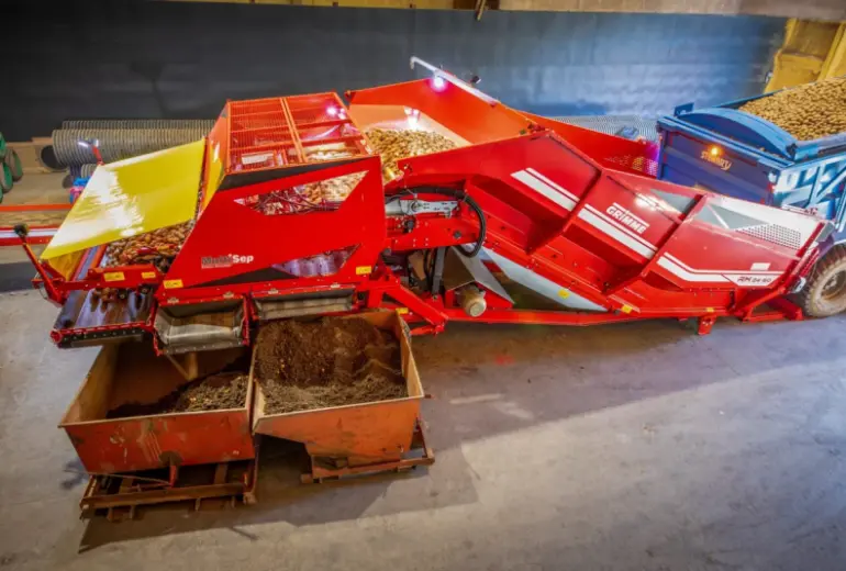 Grimme MultiSep separators pieņemšanas tvertnēm