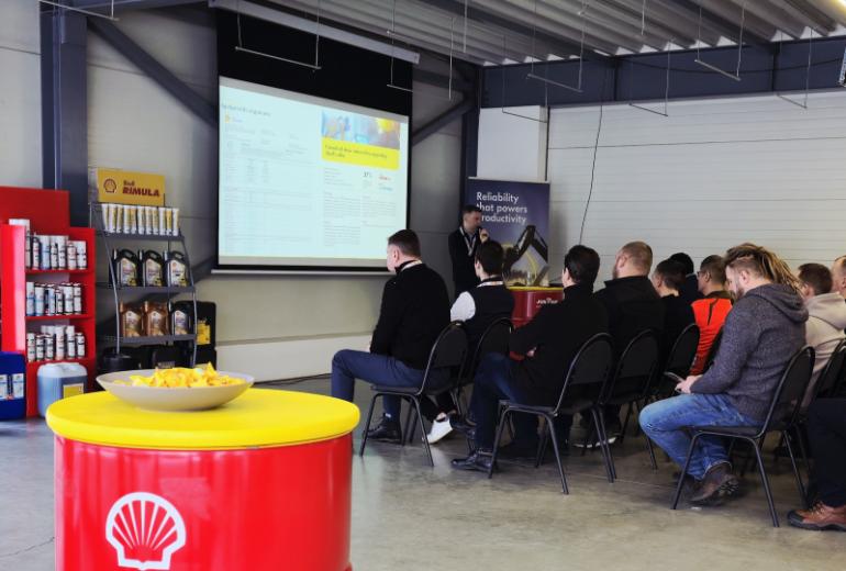 Shell Celtniecības tehnikas smērvielu konference 