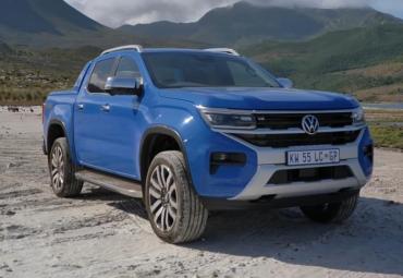 Pirmais brauciens ar jauno Volkswagen Amarok - VIDEO