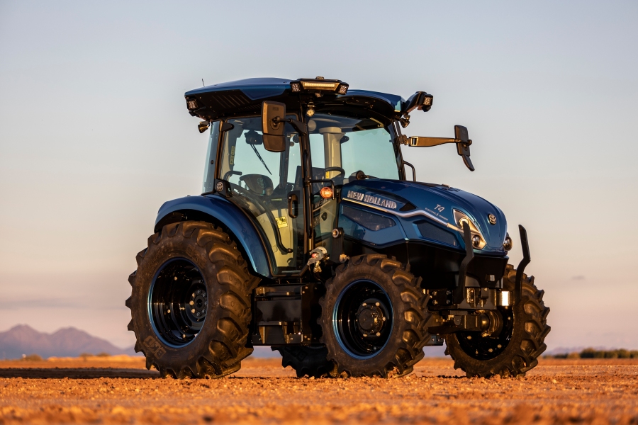 New Holland elektriskais traktors