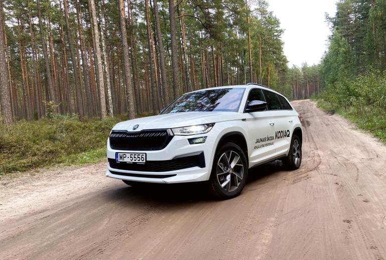 Testa brauciens: Škoda Kodiaq Sportline