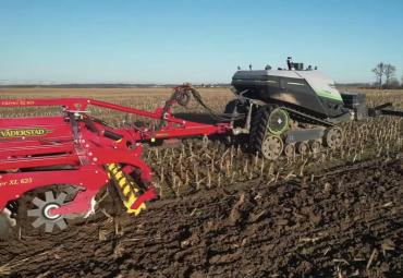 Jaudīgs autonomais duets: 80 hektāri 20 stundās