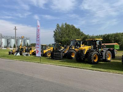 JCB jaunumu prezentācija un testi