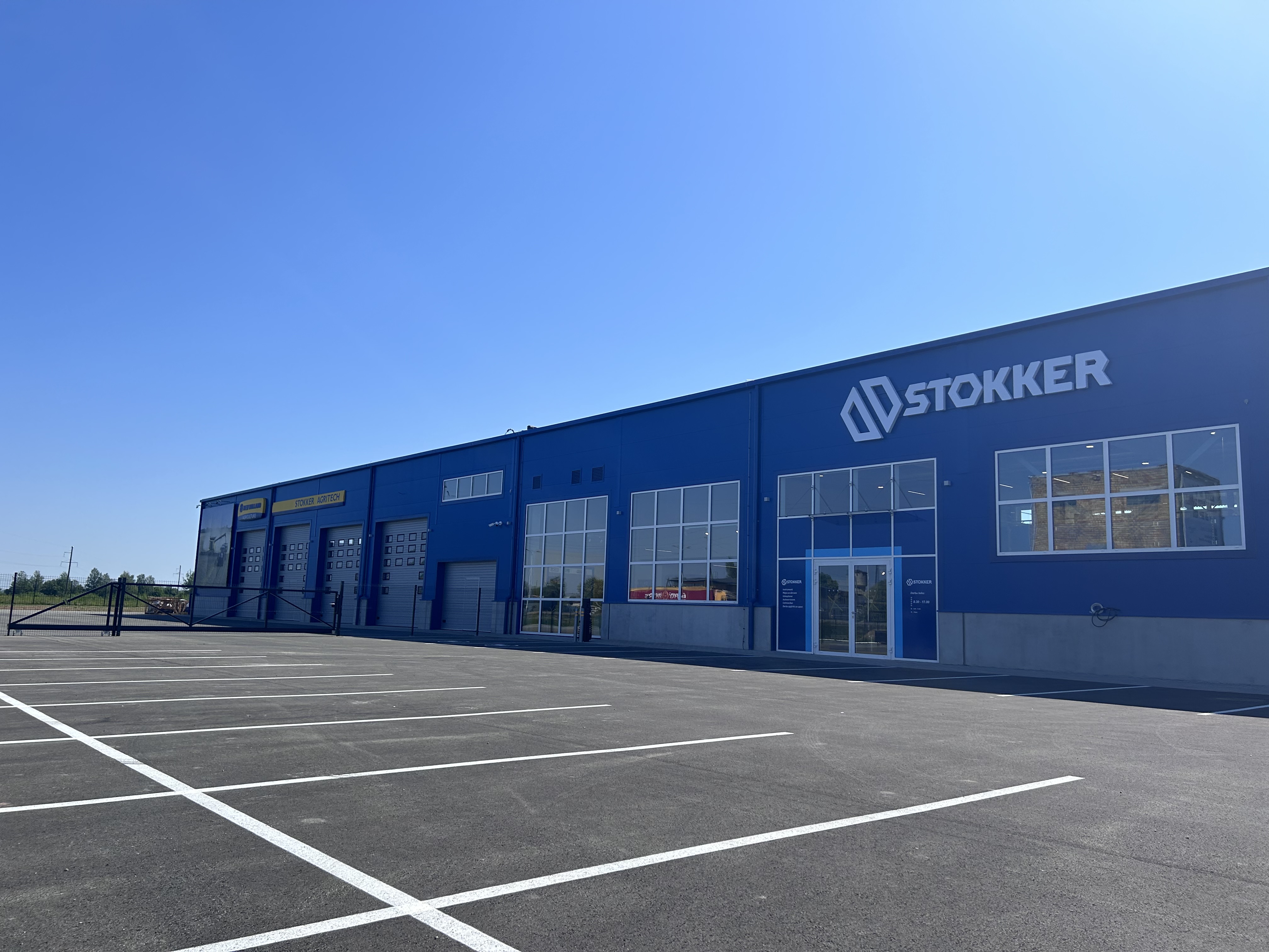 Saldū atklāts rekonstruētais Stokker Agritech centrs