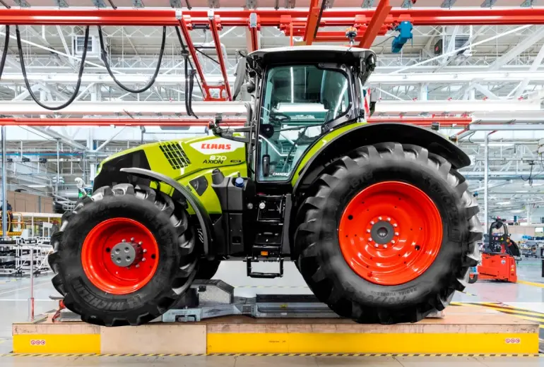 Claas paplašina Lemānas ražotni