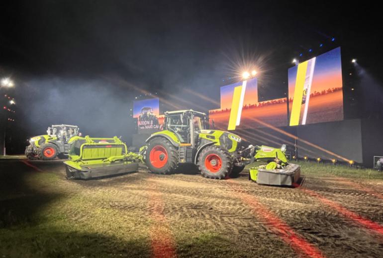 Claas jaunumu prezentācija Vācijā
