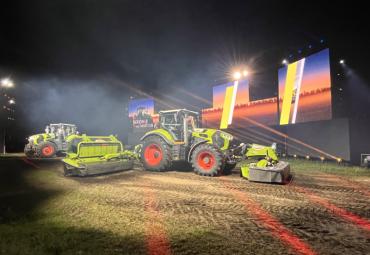 Claas jaunumu prezentācija Vācijā