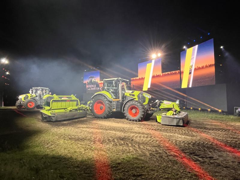 Claas jaunumu prezentācija Vācijā