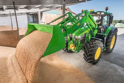 John Deere jaunie M sērijas frontālie iekrāvēji