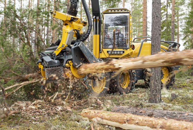 Paplašināts Eco Log harvestera galvu klāsts