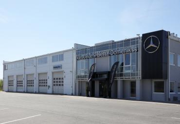 Darbu sācis Domenikss kravas autocentrs Sauriešos