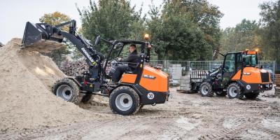 Doosan kompaktie riteņiekrāvēji