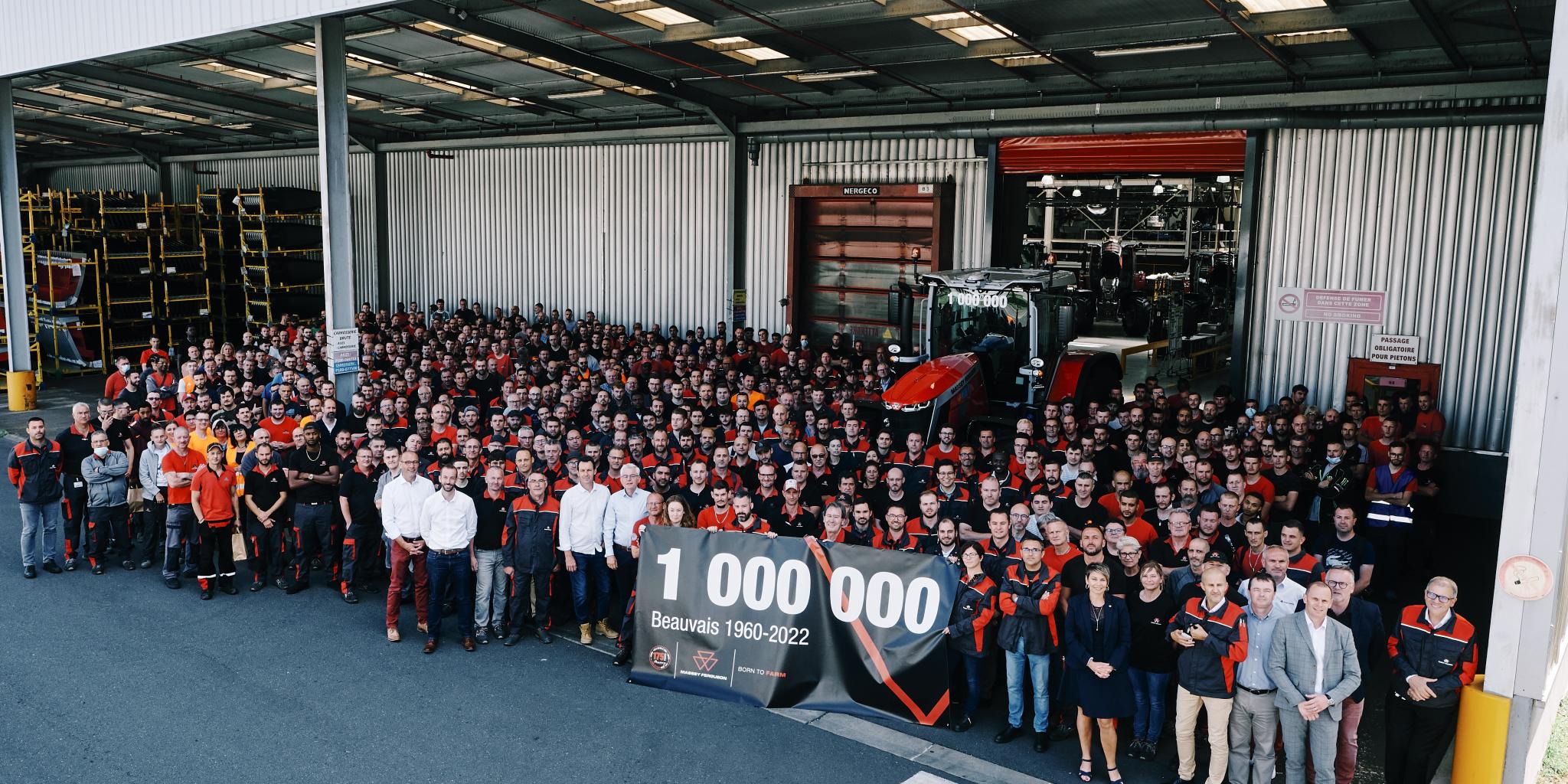 Massey Ferguson miljonais traktors