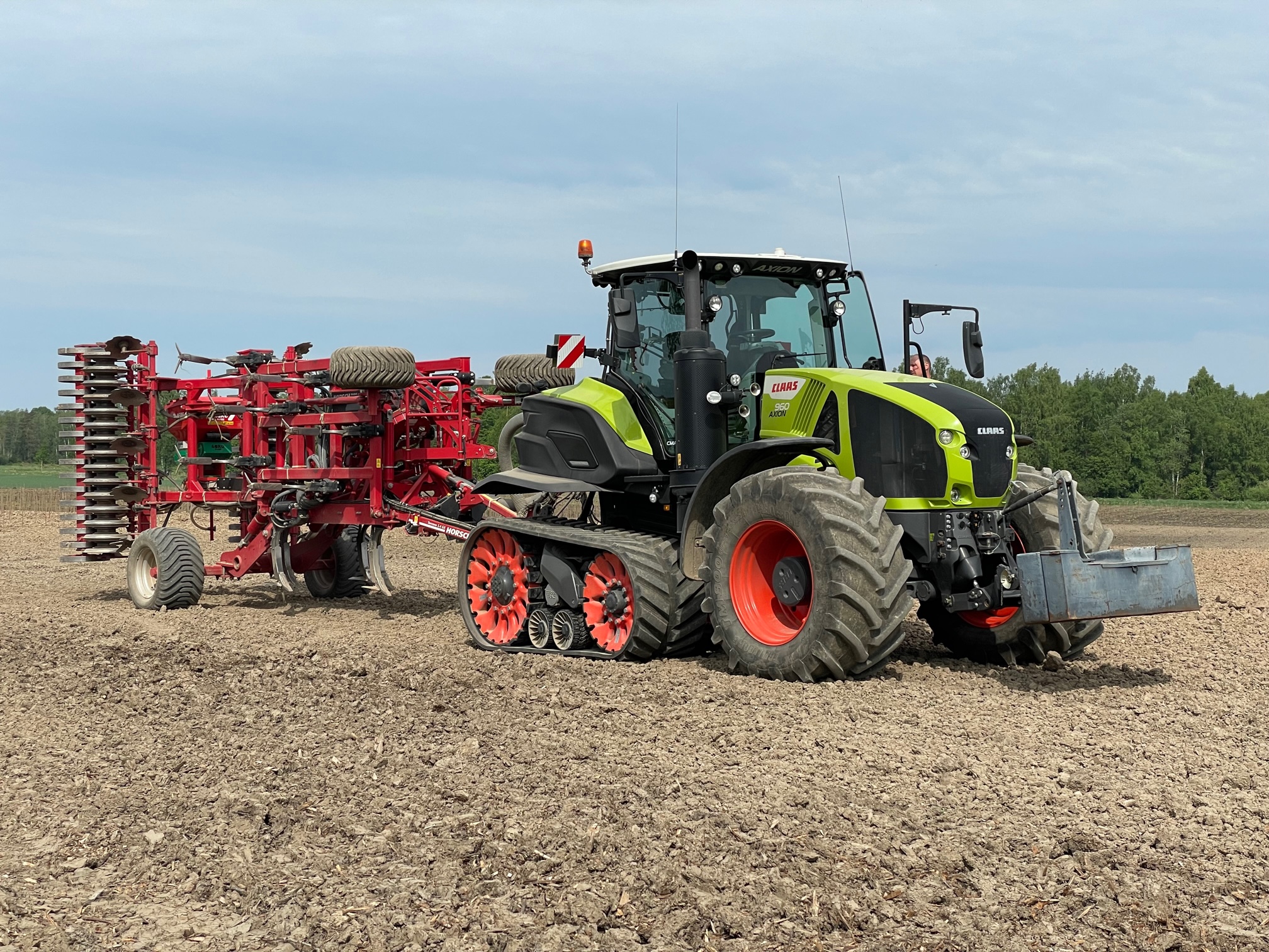 PROFI VIDEO: CLAAS AXION 960 TERRA TRAC.
