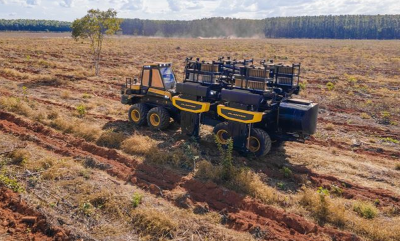 Ponsse Buffalo Planter koku stādītājs