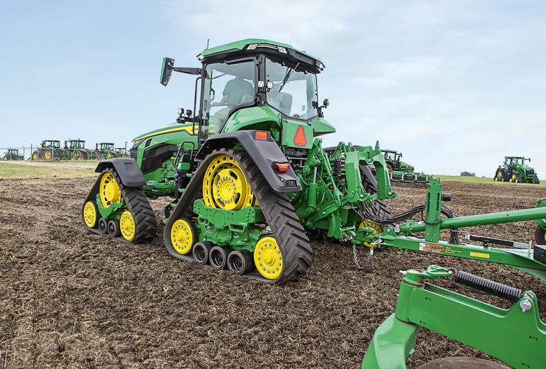 John Deere 8RX tests – video