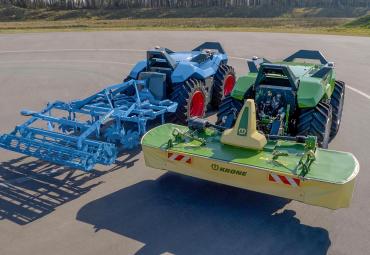 Krone un Lemken testē autonomo konceptu