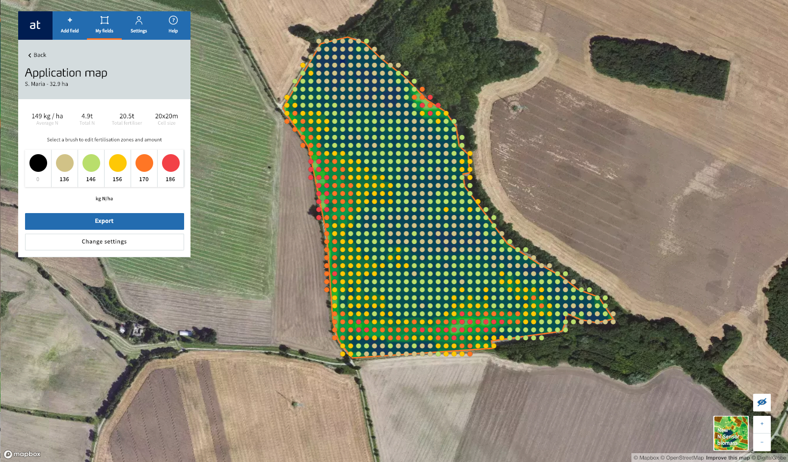 Precīzā mēslošana ar Atfarm – lieto slāpekli efektīvi
