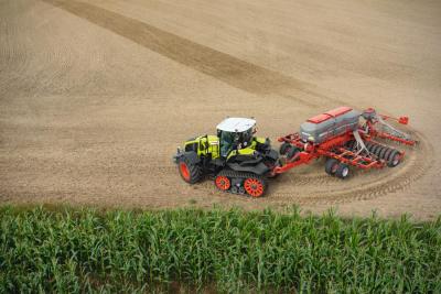 Claas Axion Terra Trac – VIDEO