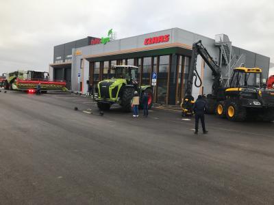 Rēzeknē atklāts jaunais Baltc Agro Machinery servisa centrs