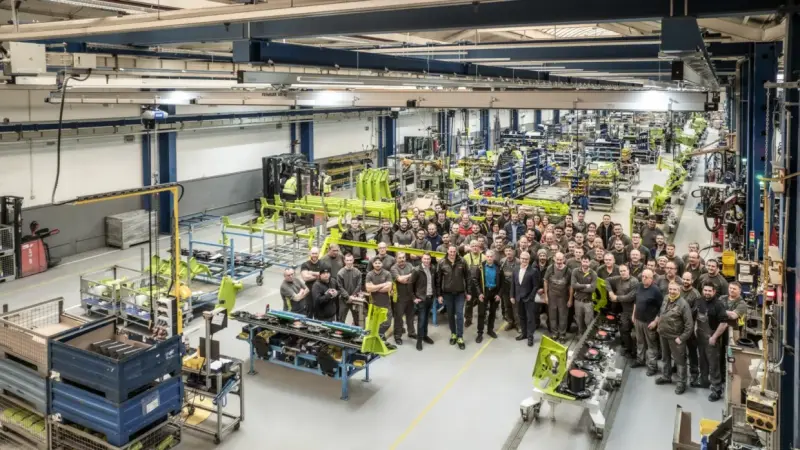 Claas saražo 250 000. pļaujmašīnu