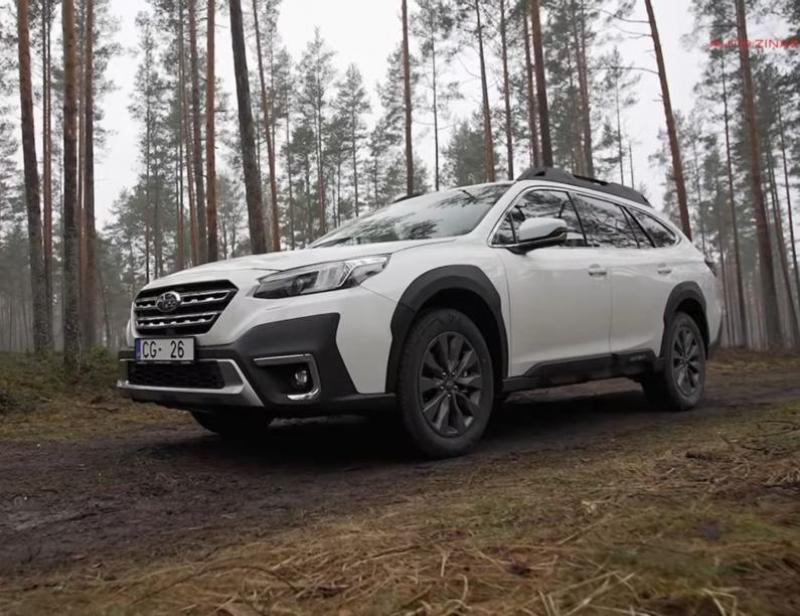 Modernizētā Subaru Outback tests: VIDEO