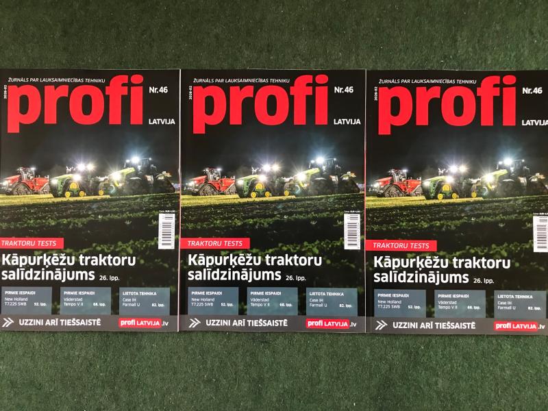 Iznācis žurnāla PROFI LATVIJA jaunais numurs!