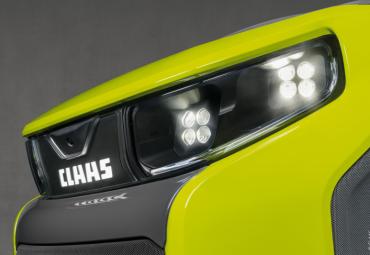 Hella izgaismotais Claas logotips