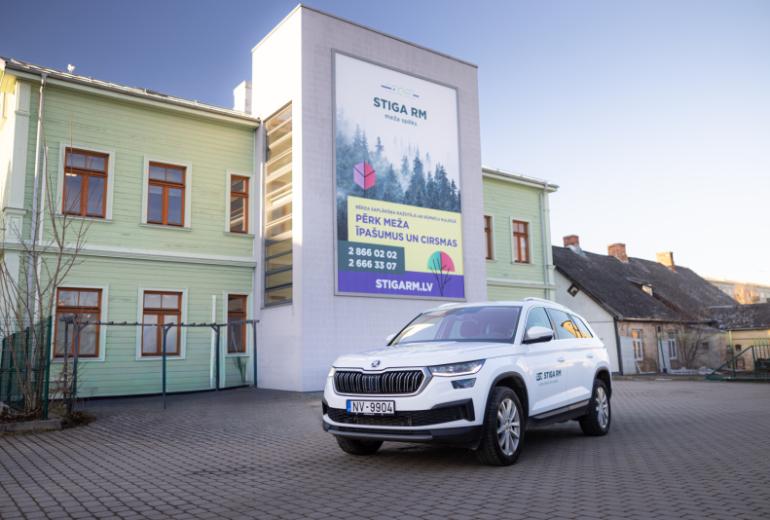 Stiga RM uzticas Škoda zīmolam