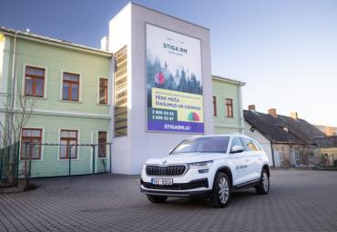 Stiga RM uzticas Škoda zīmolam