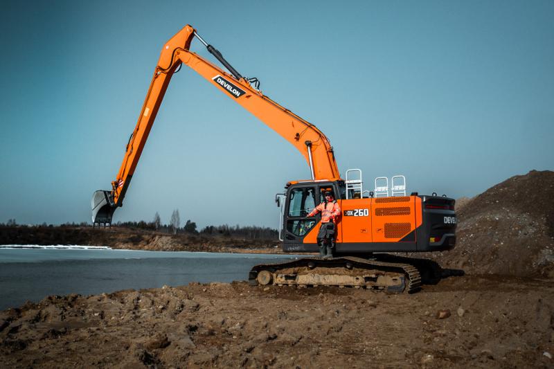 LIETOTĀJA PIEREDZE: Develon DX260LC-9