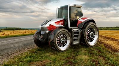 Steyr traktora koncepts ieguvis 2020. gada MUSE dizaina balvu