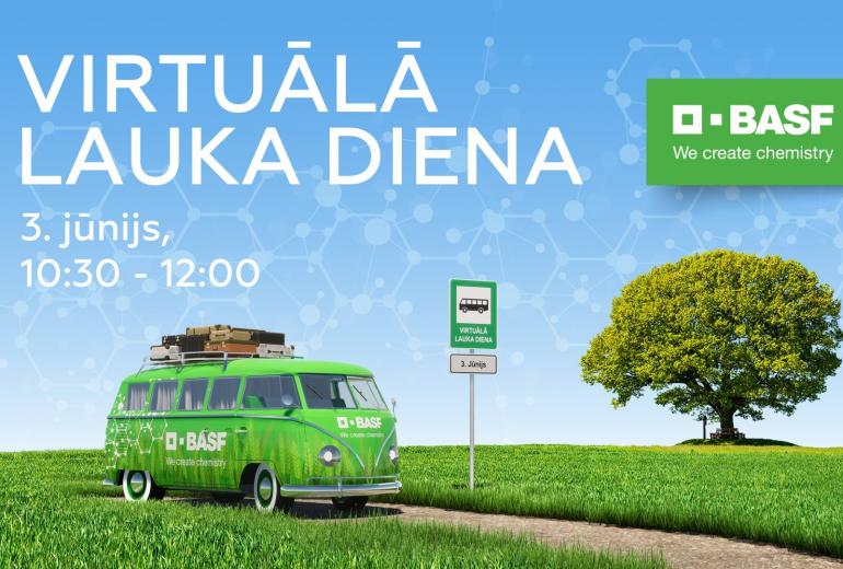 BASF virtuālā lauka diena 3. jūnijā