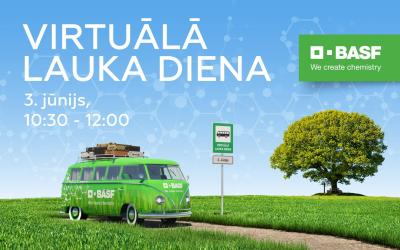 BASF virtuālā lauka diena 3. jūnijā