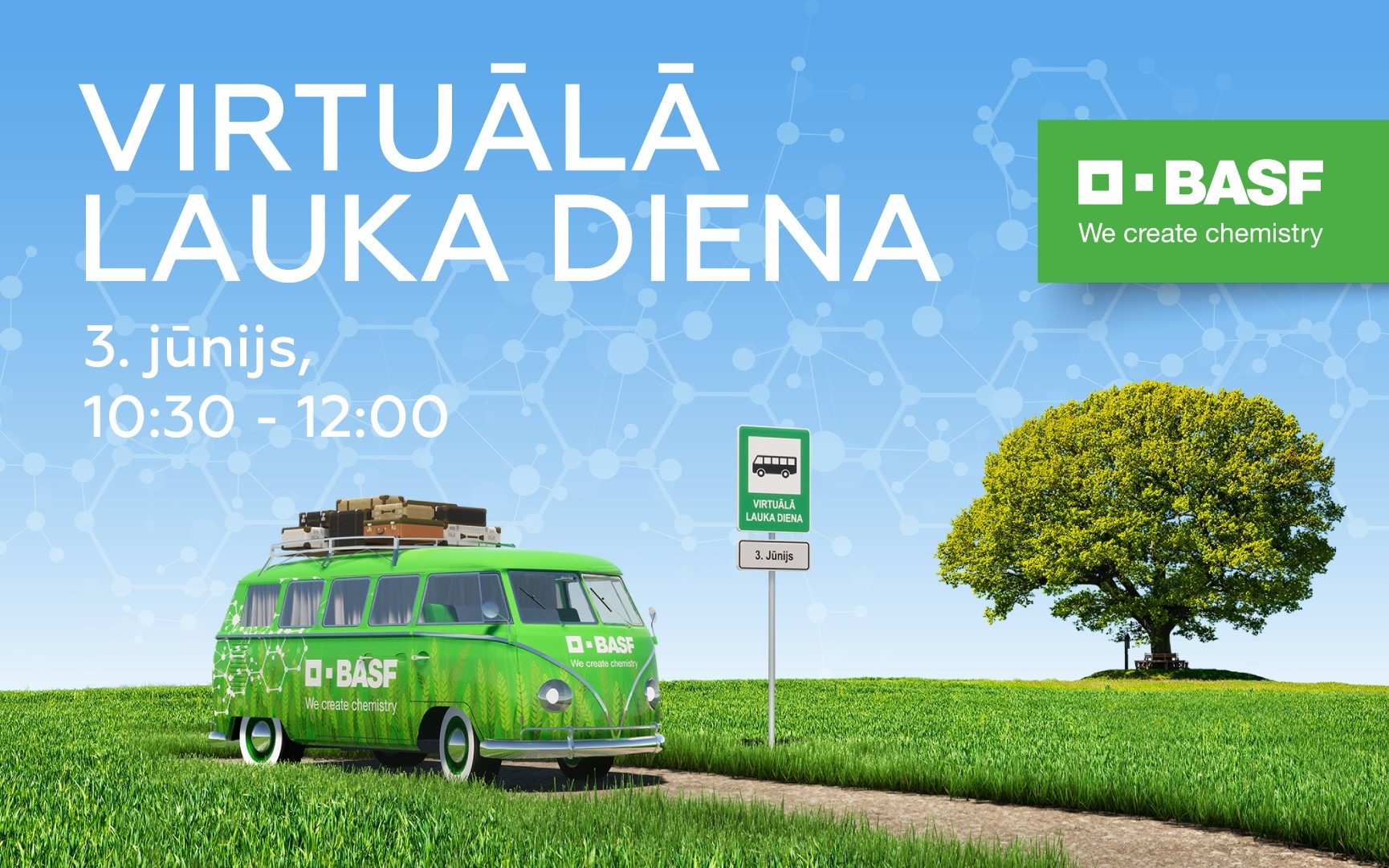 BASF virtuālā lauka diena 3. jūnijā