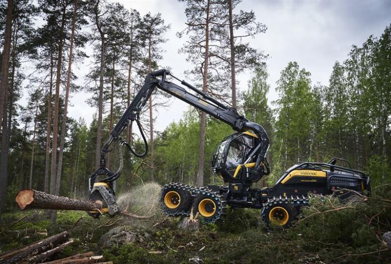 Ponsse jaunākais harvesters atbildīgai mežkopībai